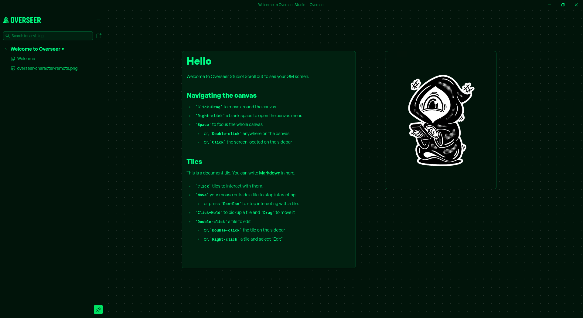 Overseer Studio theme 1 of 6